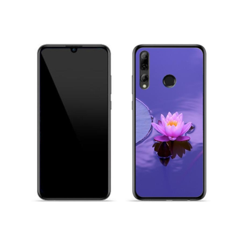 Gél tok mmCase a Honor 20 Lite-hoz - virág a felületen