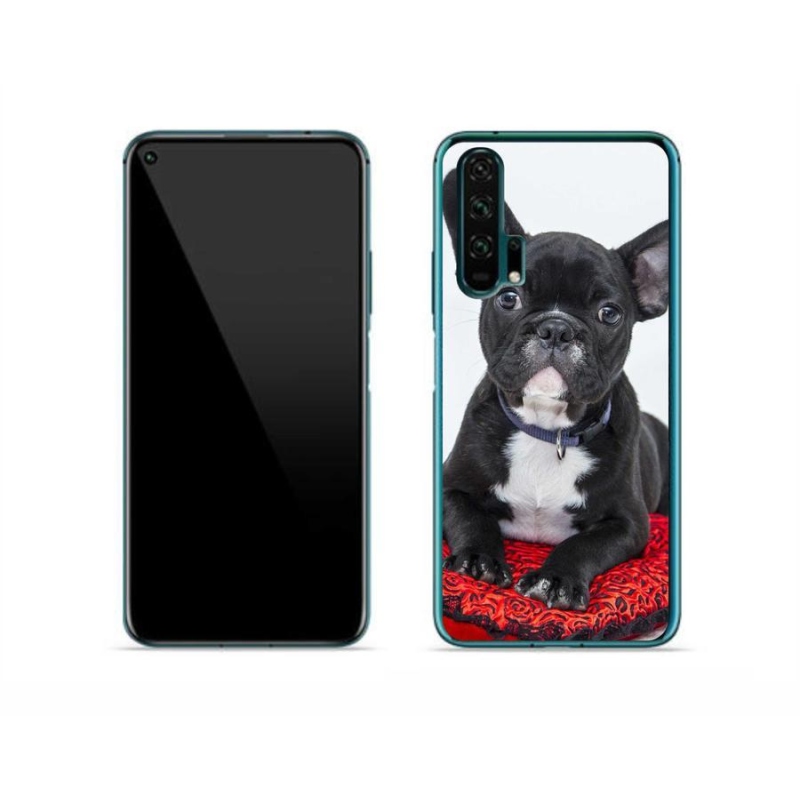 Gél tok mmCase a Honor 20 Pro számára - bulldog