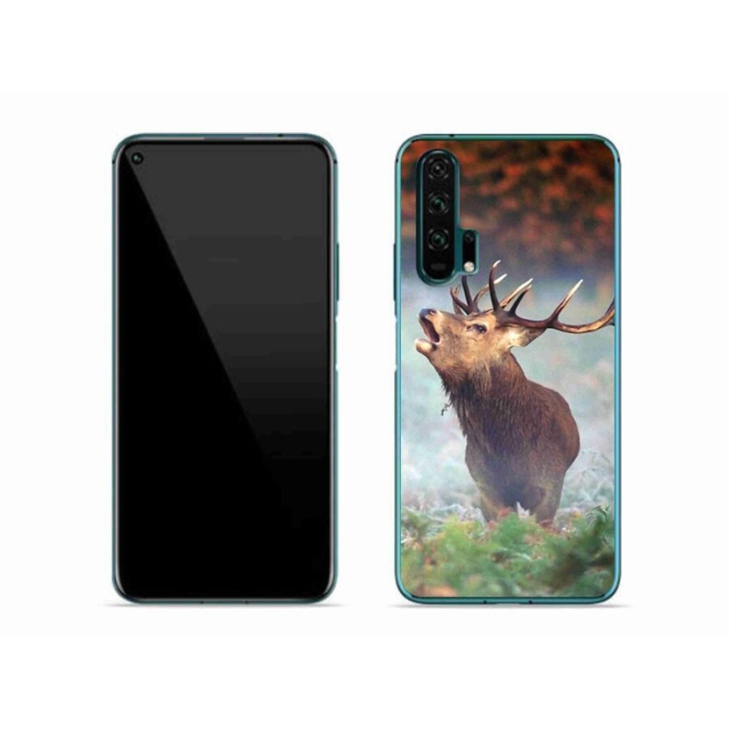 Gél tok mmCase a Honor 20 Pro számára - szarvas 2