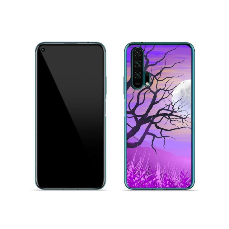 Gél tok mmCase a Honor 20 Pro számára - rajzfilmes kidőlt fa