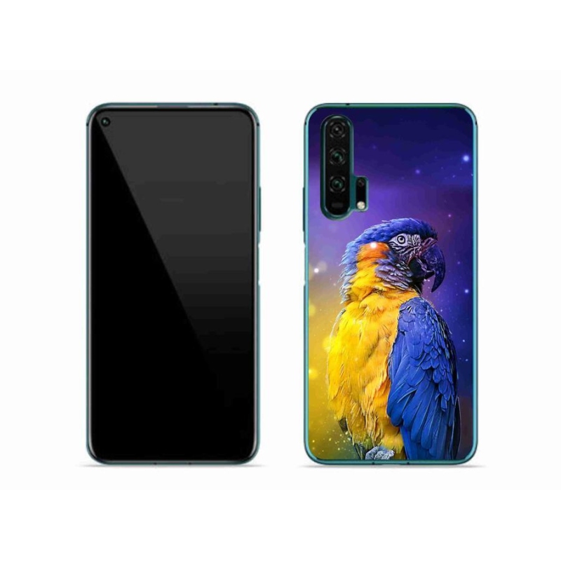 Gél tok mmCase a Honor 20 Pro készülékhez - papagáj ara 1