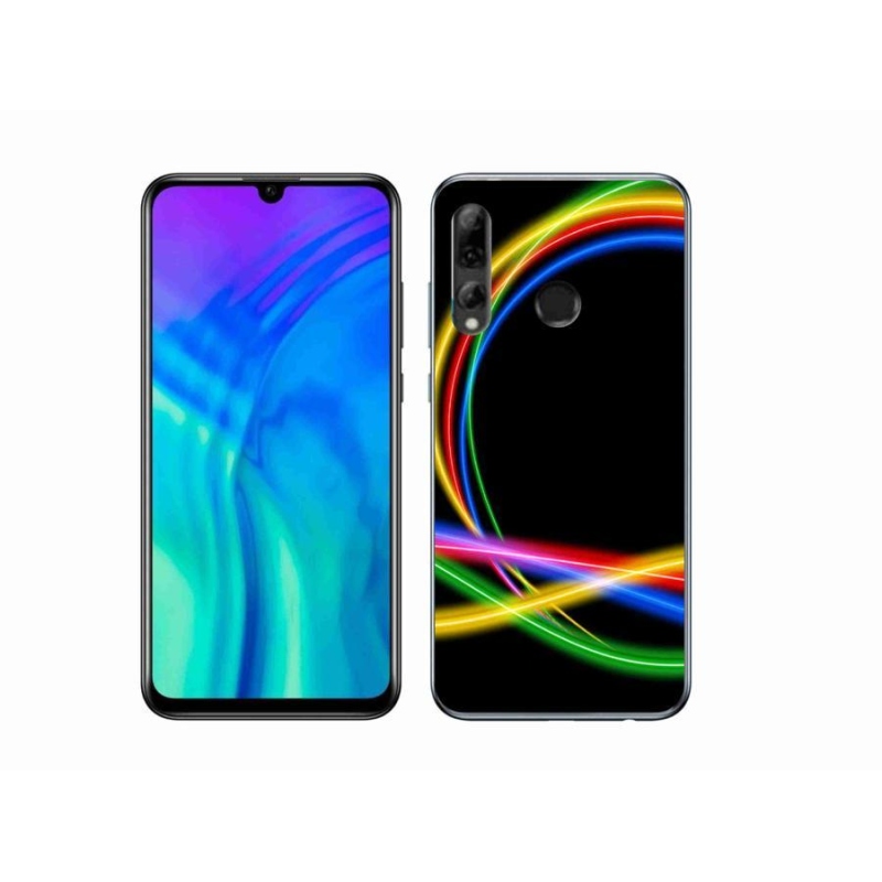 Gél tok mmCase a Honor 20e számára - neon körök