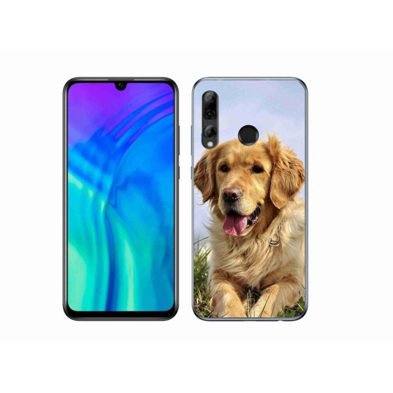 Gél tok mmCase a Honor 20e számára - arany retriever