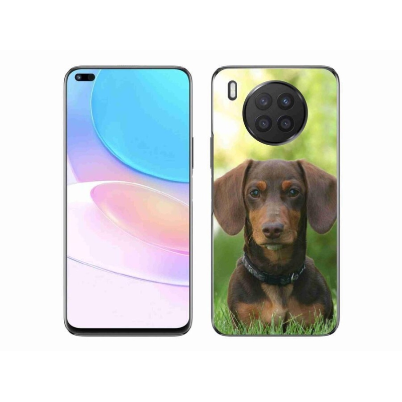 Gél tok mmCase a Honor 50 Lite készülékhez - barna tacskó