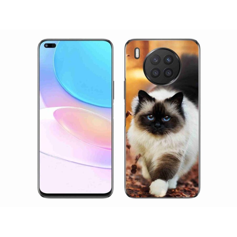 Gél tok mmCase a Honor 50 Lite készülékhez - macska
