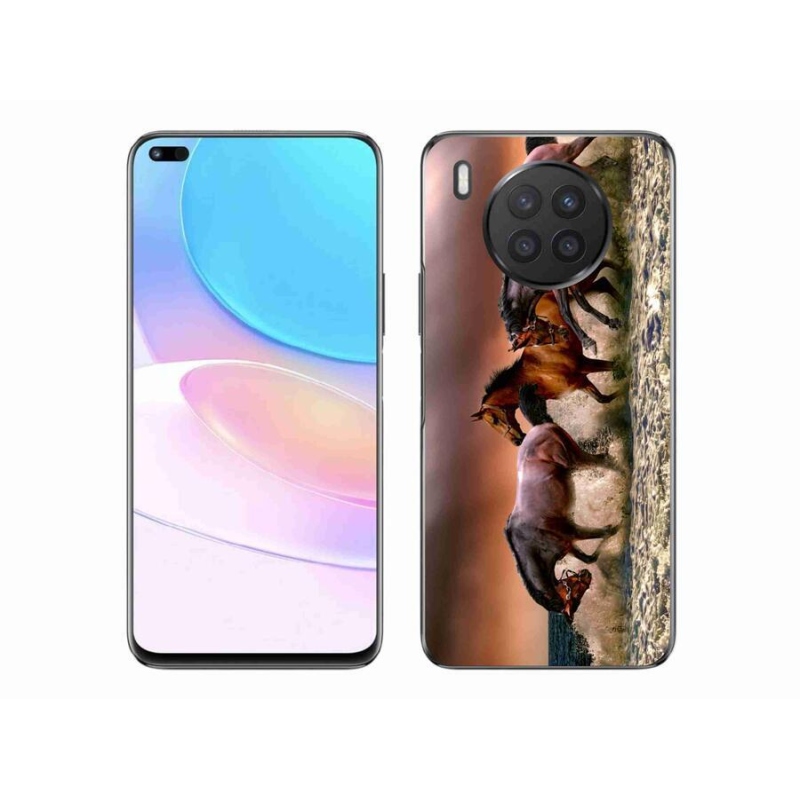 Gél tok mmCase a Honor 50 Lite-hoz - lovak 1