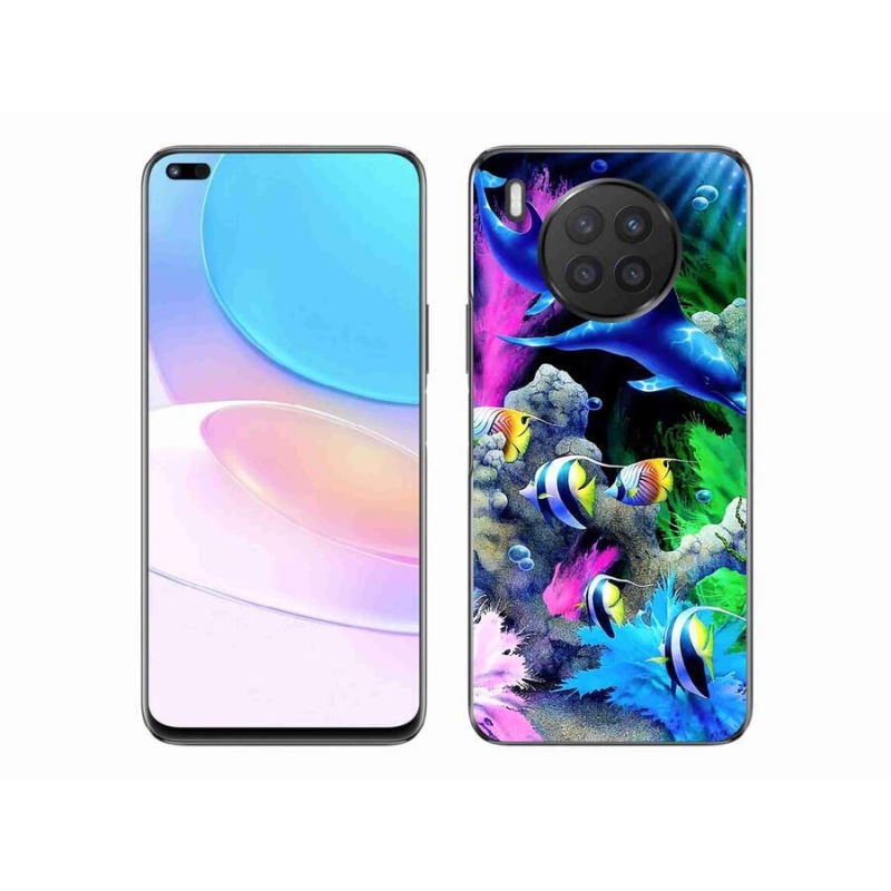 Gél tok mmCase a Honor 50 Lite készülékhez - tengeri világ