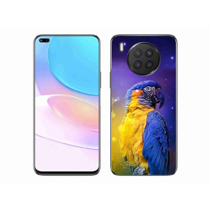 Gél tok mmCase a Honor 50 Lite készülékhez - papagáj ara 1