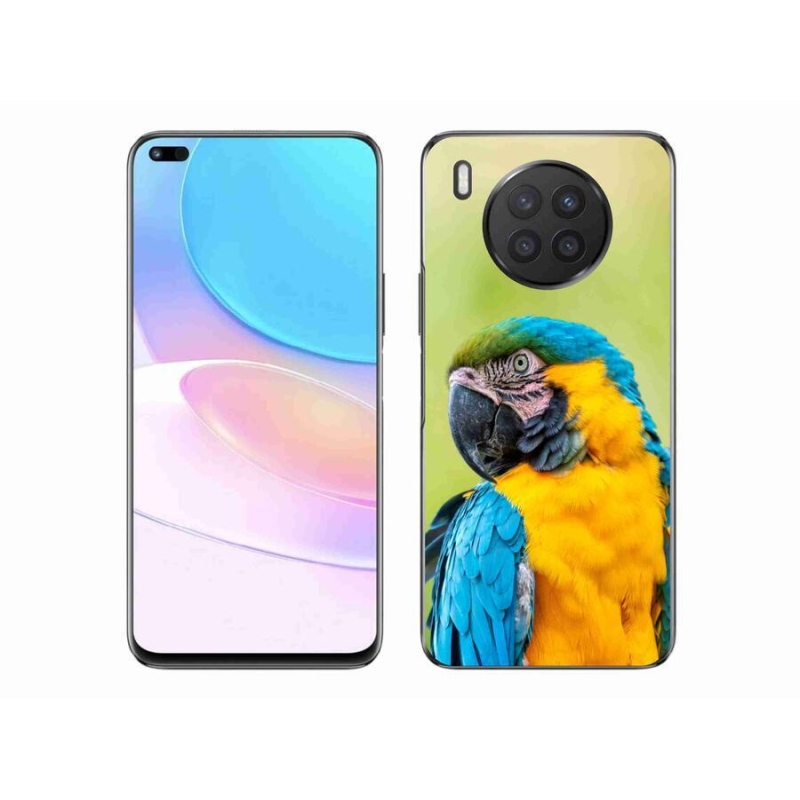 Gél tok mmCase a Honor 50 Lite készülékhez - papagáj ara 2