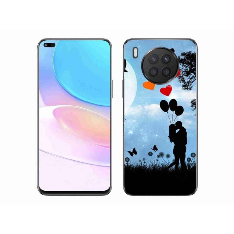 Gél tok mmCase a Honor 50 Lite számára - szerelmes pár