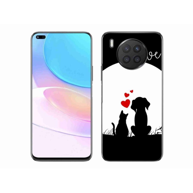 Gél tok mmCase a Honor 50 Lite-hoz - állati szeretet
