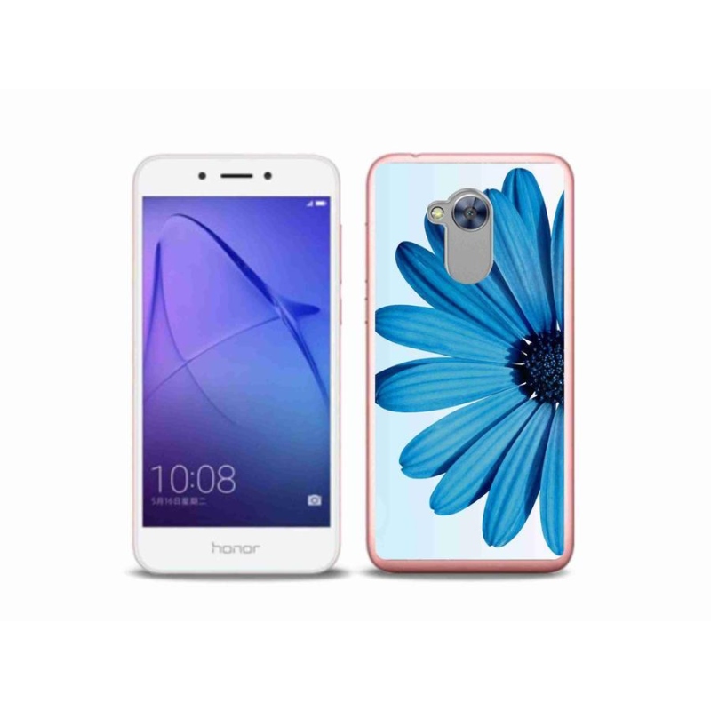 Gél tok mmCase a Honor 6A-hoz - kék margaréta