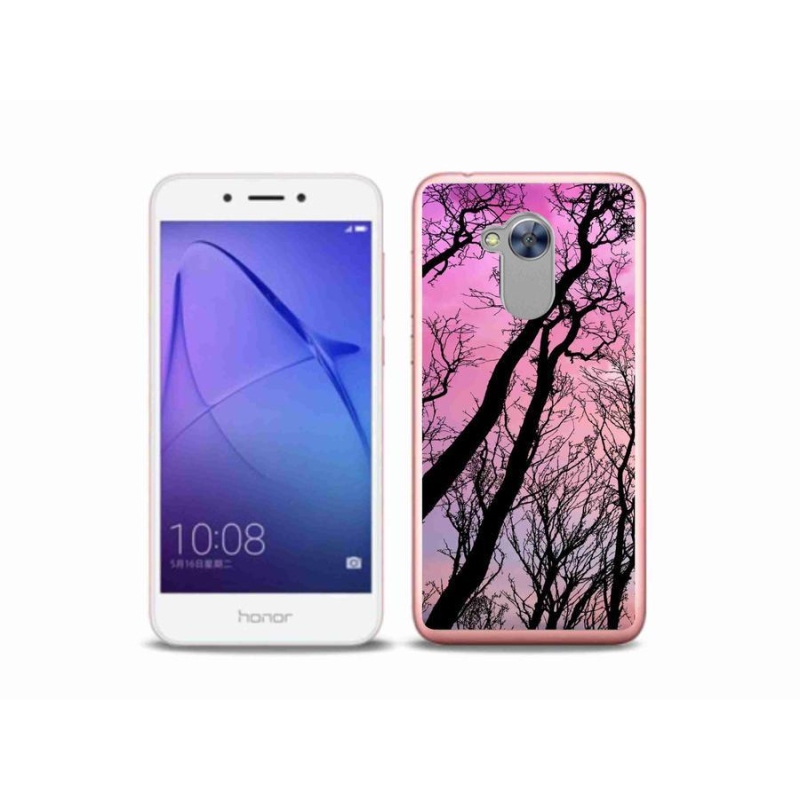 Gél tok mmCase a Honor 6A számára - kidőlt fák