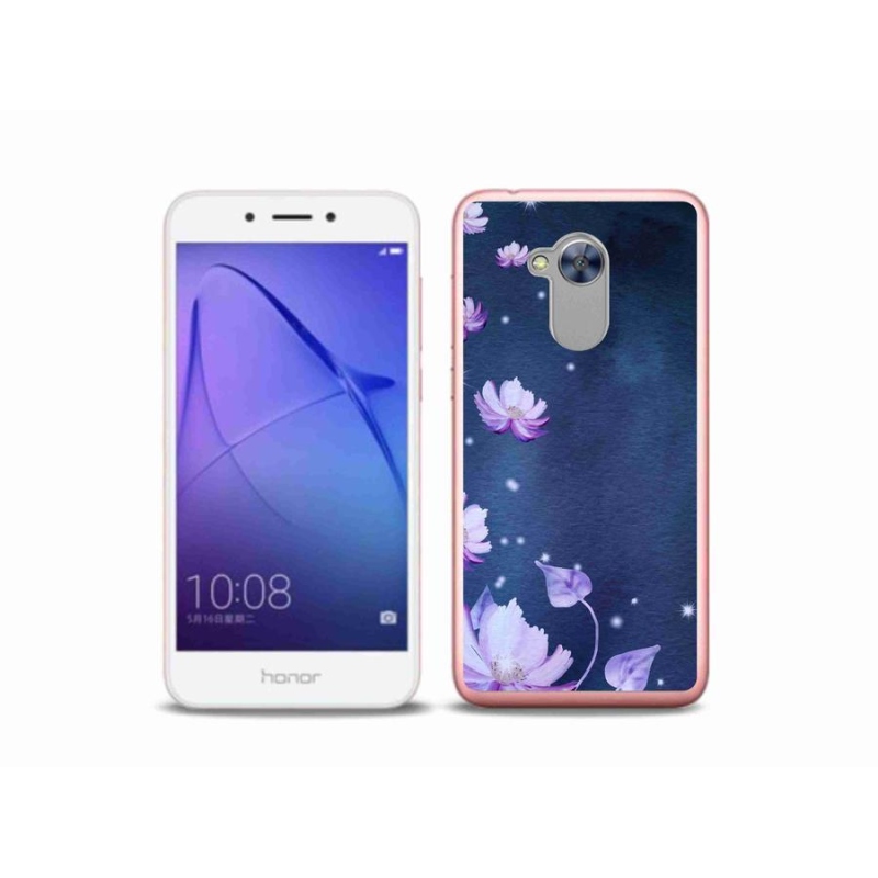 Gél tok mmCase a Honor 6A számára - hulló virágok
