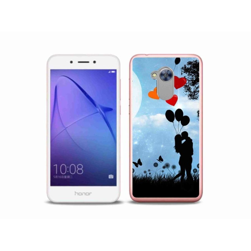 Gél tok mmCase a Honor 6A számára - szerelmes pár
