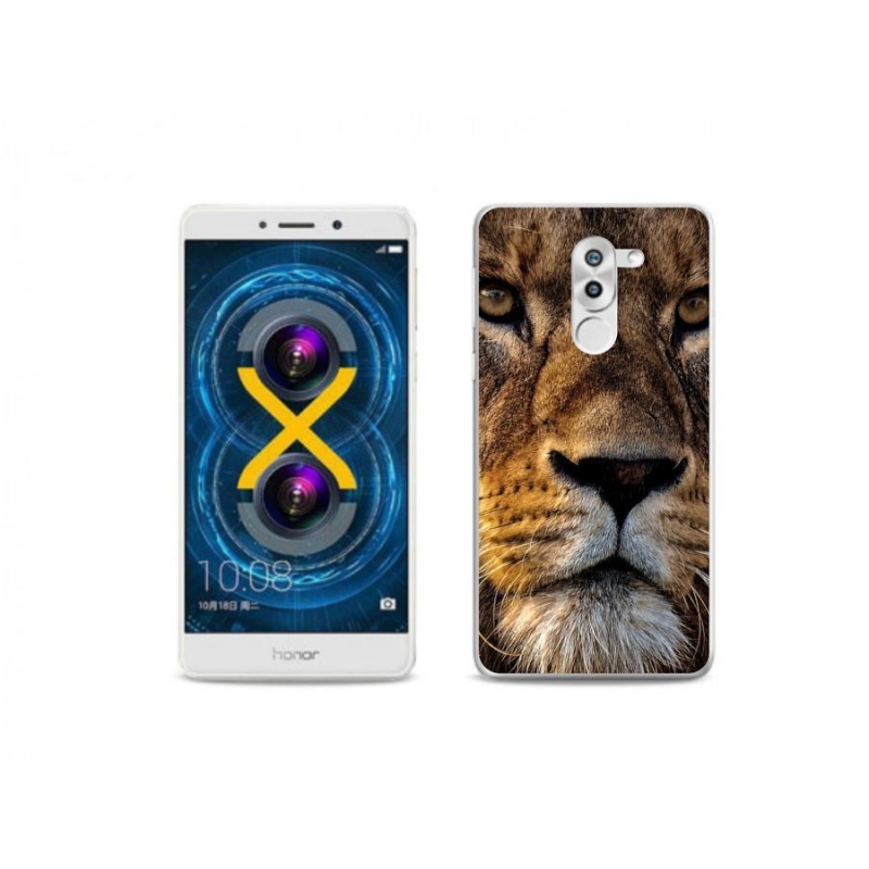 Gél tok mmCase a Honor 6X-hez - oroszlán