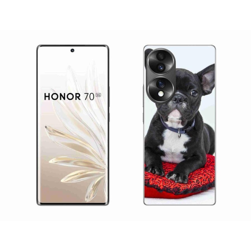 Gél tok mmCase a Honor 70 készülékhez - bulldog
