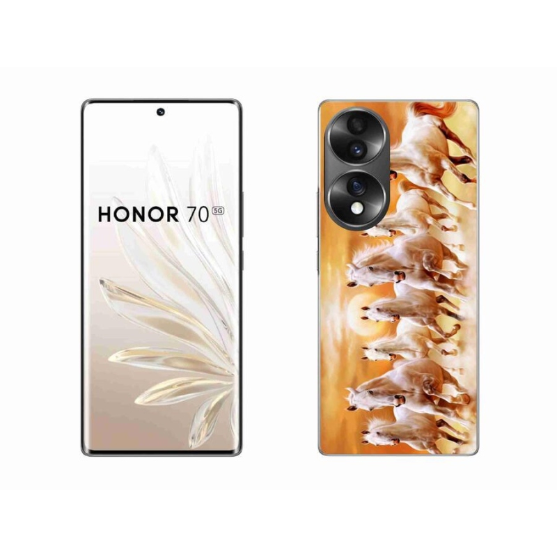 Gél tok mmCase for Honor 70 - lovak 2