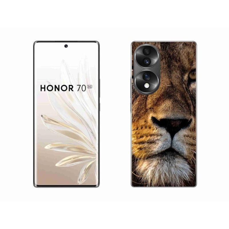 Gél tok mmCase for Honor 70 - oroszlán
