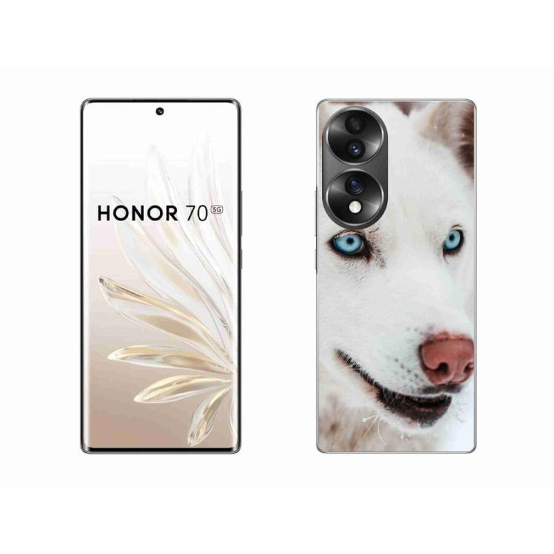 Gél tok mmCase a Honor 70 számára - kutyaszemmel nézve