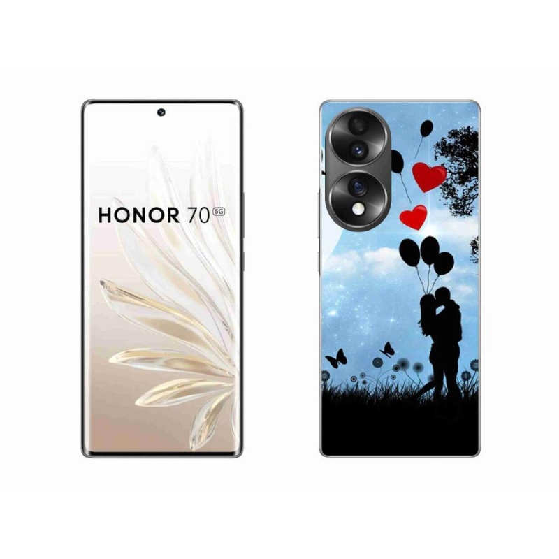 Gél tok mmCase for Honor 70 - szerelmes pár