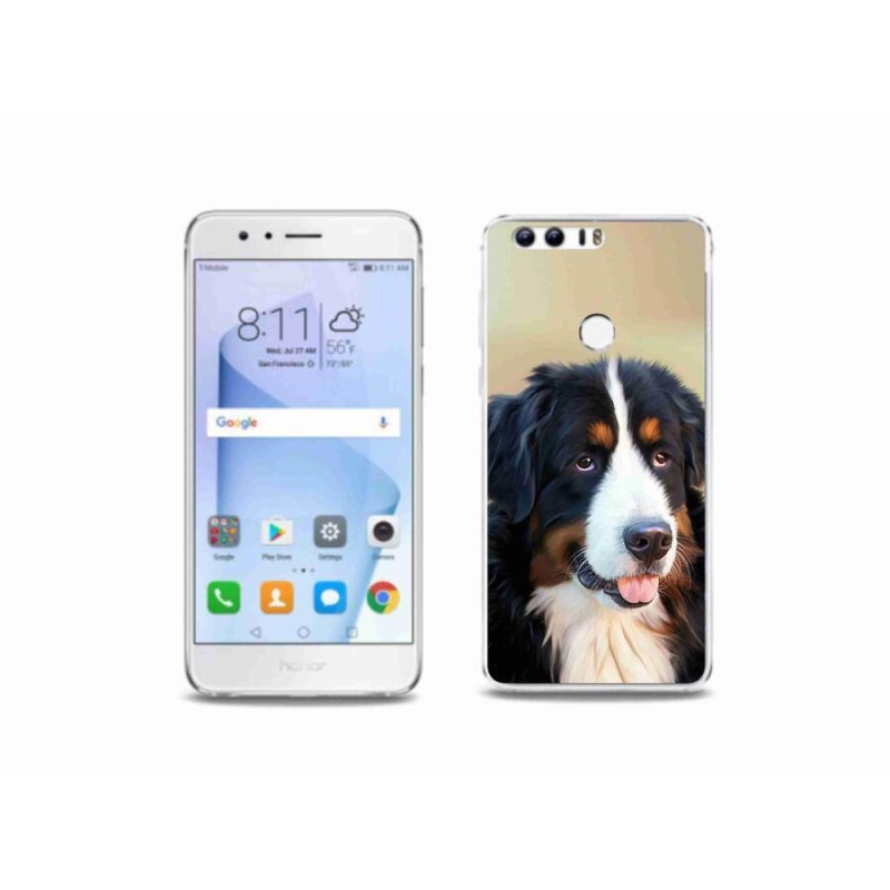 Gél tok mmCase a Honor 8-hoz - Berni hegyi kutya