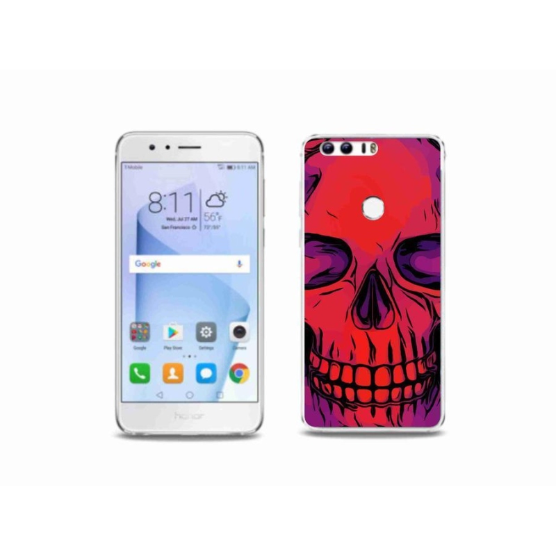 Gél tok mmCase a Honor 8-hoz - koponya
