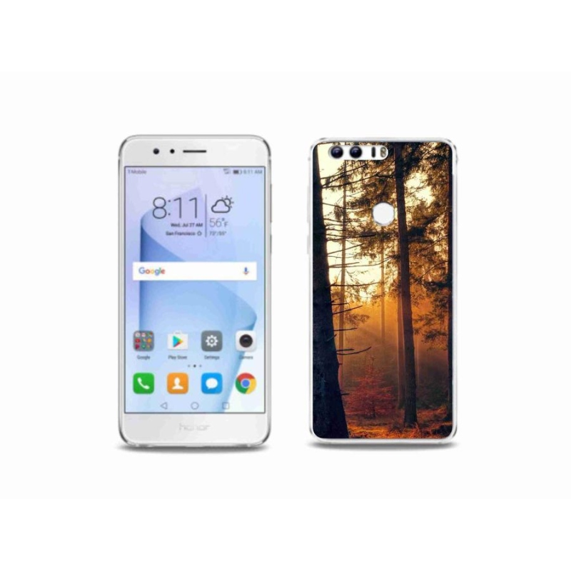Gél tok mmCase a Honor 8-hoz - erdő