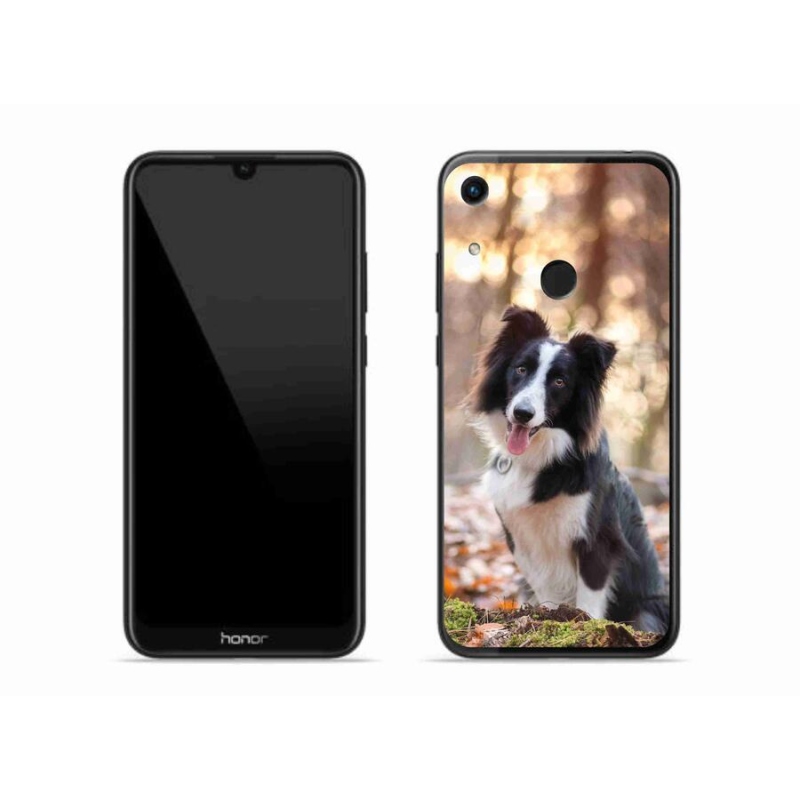 Gél tok mmCase a Honor 8A számára - border colie 1