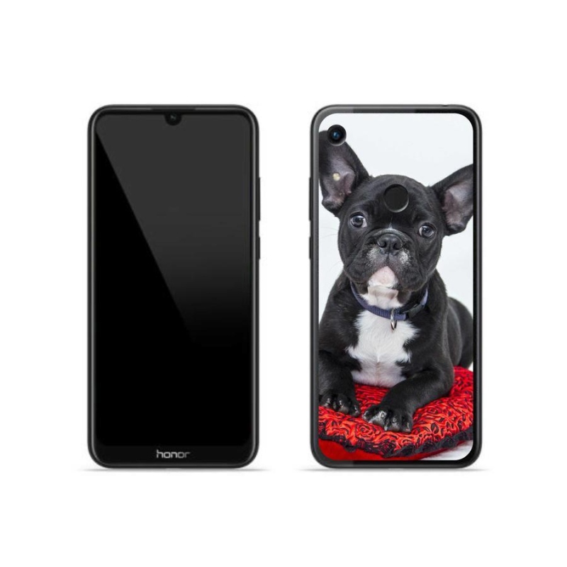 Gél tok mmCase a Honor 8A számára - bulldog