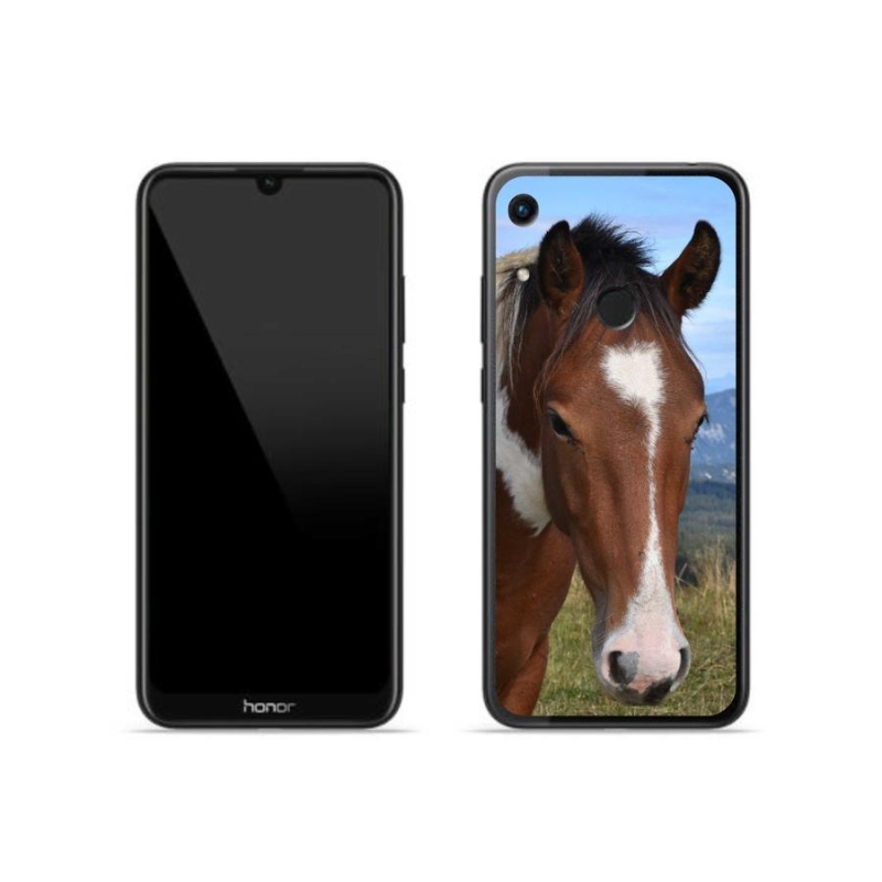 Gél tok mmCase a Honor 8A-hoz - barna ló