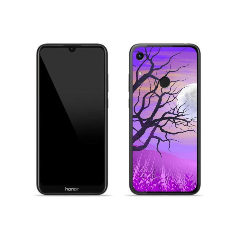 Gél tok mmCase a Honor 8A számára - rajzfilmes kidőlt fa