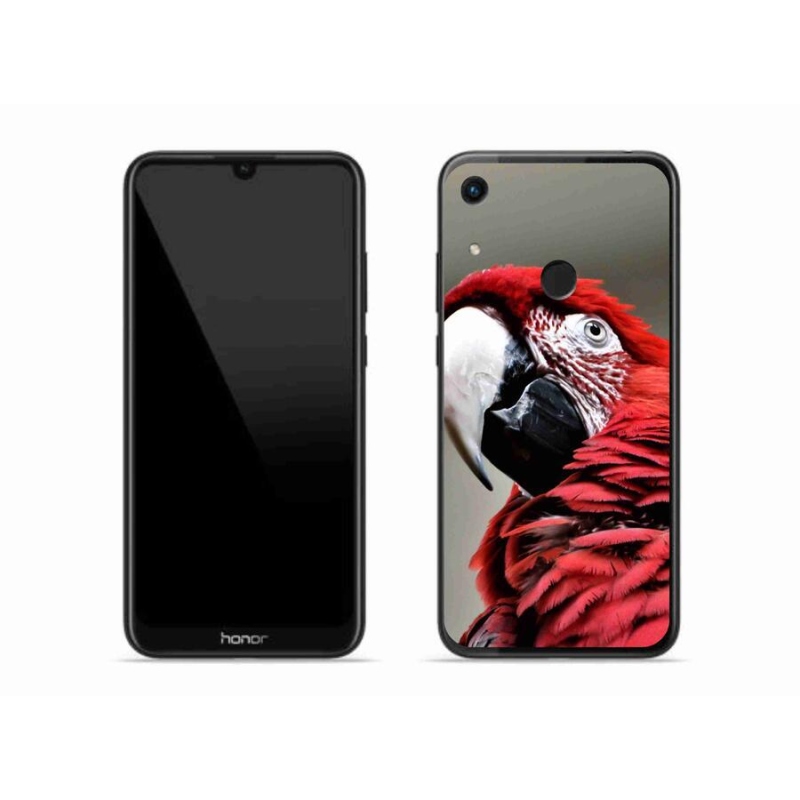 Gél tok mmCase a Honor 8A-hoz - papagáj ara piros
