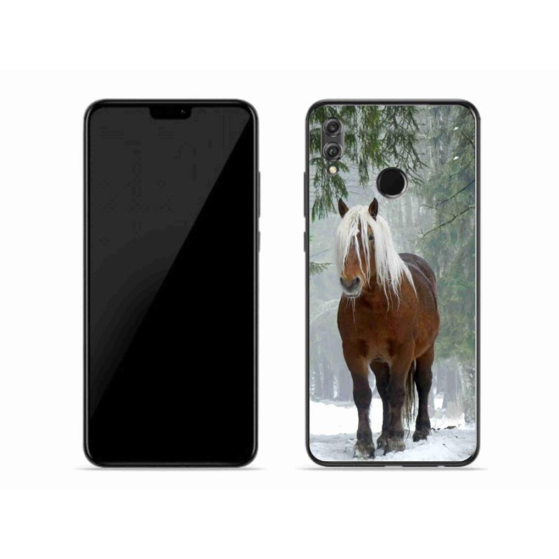 Gél tok mmCase a Honor 8X-hez - ló az erdőben