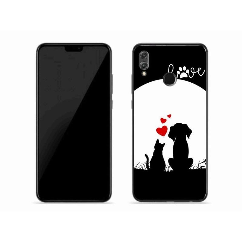 Gél tok mmCase a Honor 8X számára - állatszerelem