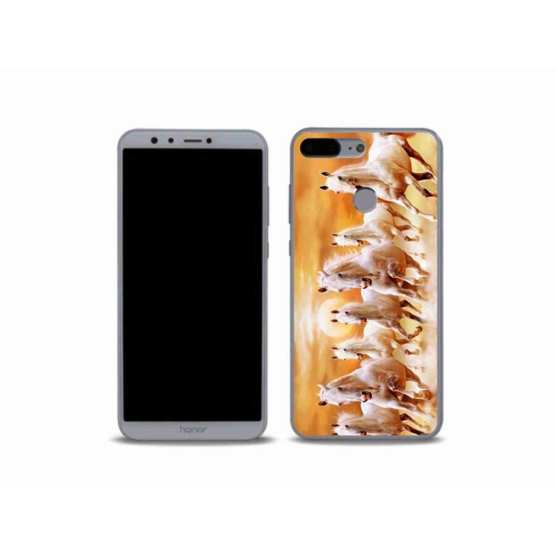 Gél tok mmCase a Honor 9 Lite készülékhez - 2 ló