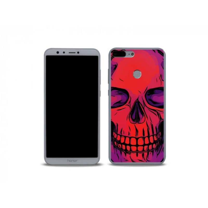 Gél tok mmCase a Honor 9 Lite-hoz - koponya
