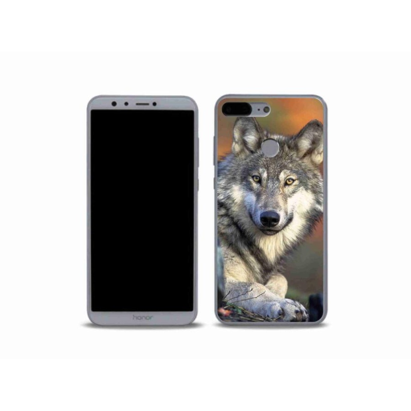 Gél tok mmCase a Honor 9 Lite készülékhez - farkas