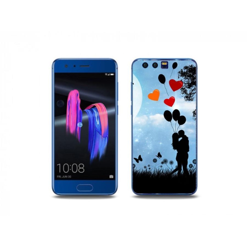 Gél tok mmCase a Honor 9 számára - szerelmes pár