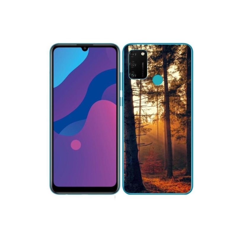 Gél tok mmCase a Honor 9A számára - erdő