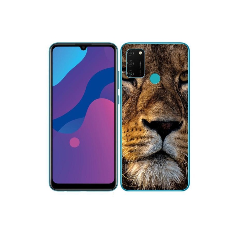 Gél tok mmCase a Honor 9A számára - Lion