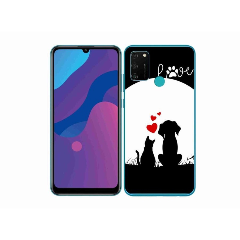 Gél tok mmCase a Honor 9A számára - állatszerelem