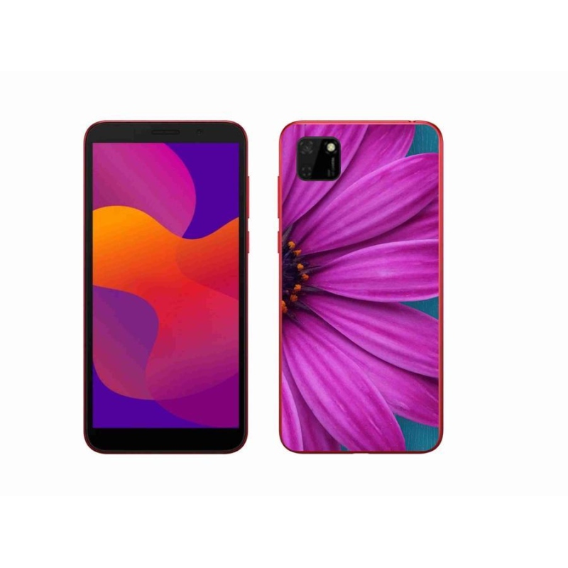 Gél tok mmCase a Honor 9S-hez - lila margaréta