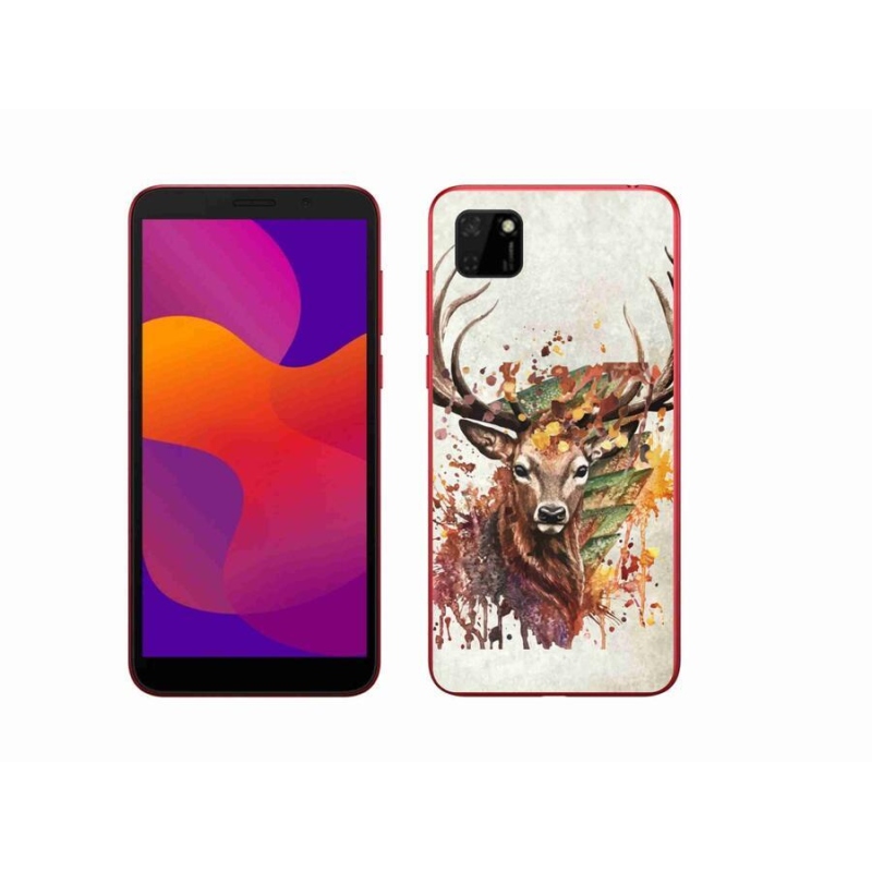 Gél tok mmCase for Honor 9S - szarvas 1