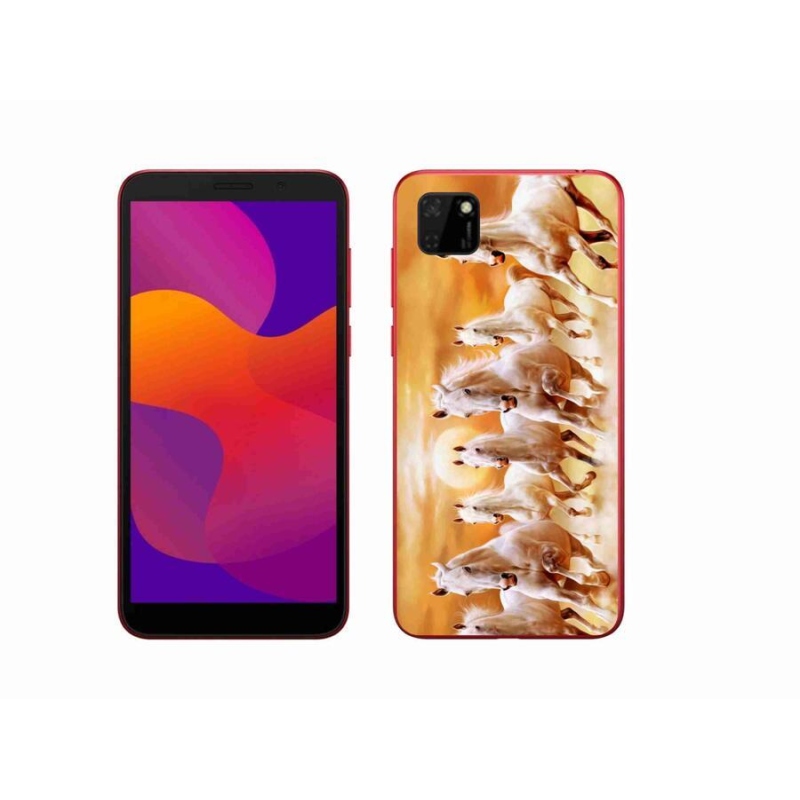 Gél tok mmCase a Honor 9S-hez - lovak 2