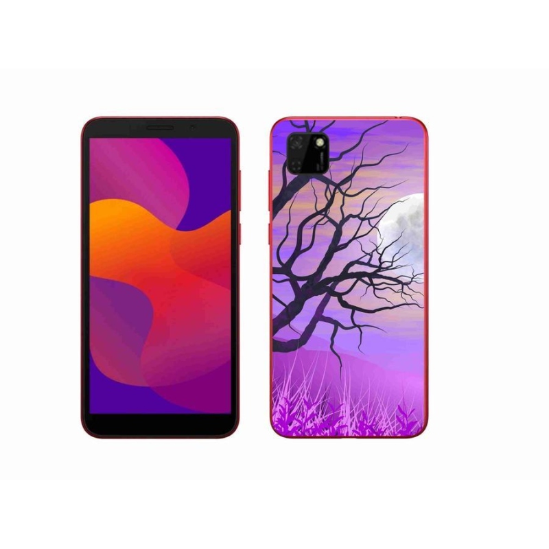 Gél tok mmCase a Honor 9S-hez - karikatúra kidőlt fa