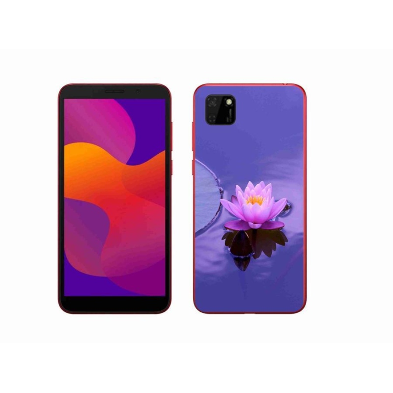 Gél tok mmCase a Honor 9S számára - virág a felületen