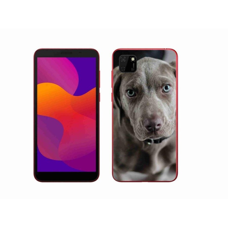 Gél hüvely mmCase a Honor 9S mobiltelefonhoz - výmarský ohař