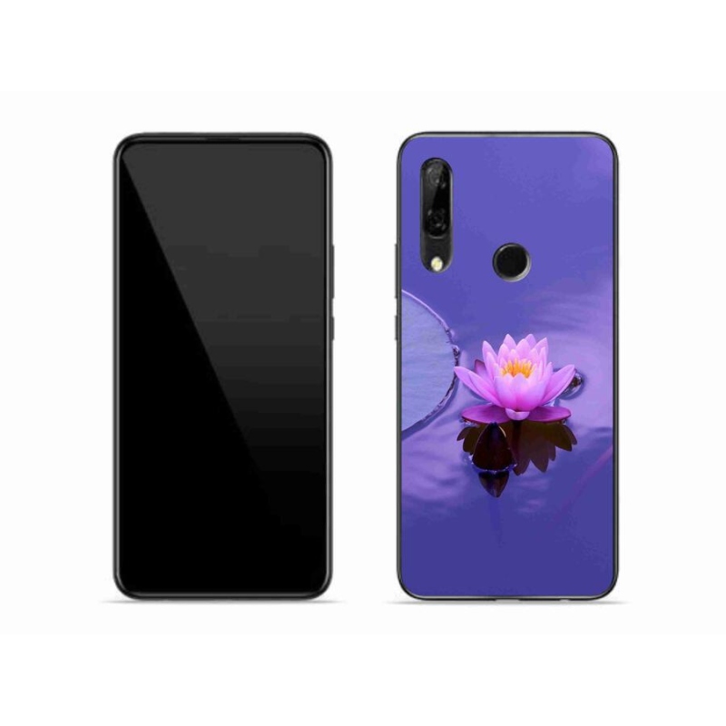 Gél tok mmCase a Honor 9X számára - virág a felületen