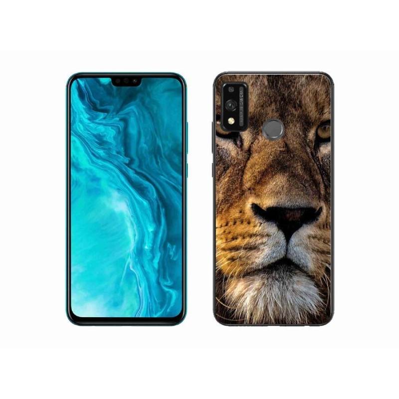 Gél tok mmCase a Honor 9X Lite készülékhez - oroszlán